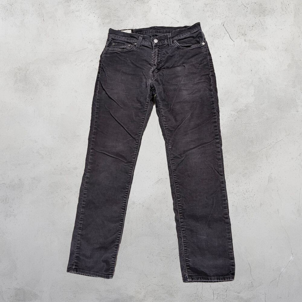 👖 Levi’s Premium 511 Slim Fit Black Corduroy Pants 🖤